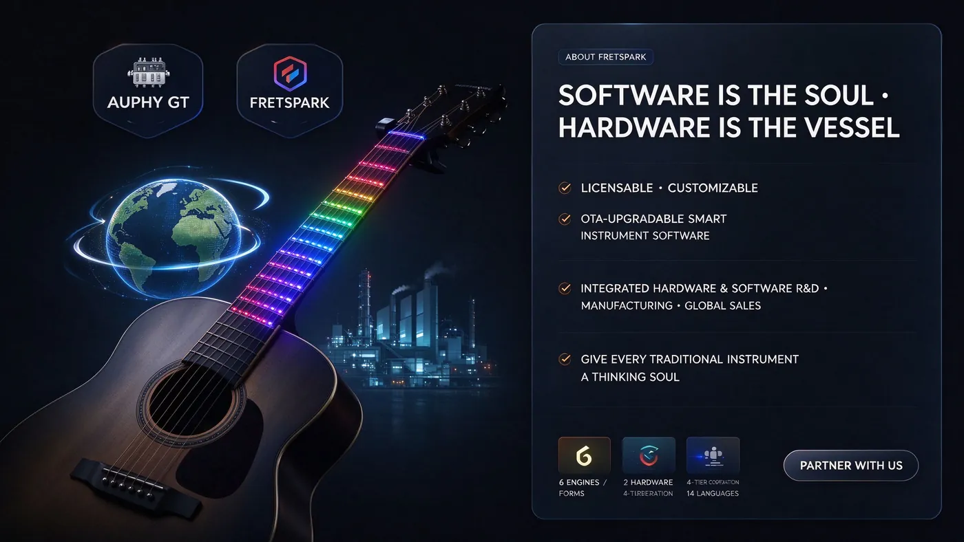 FretSpark 智能乐器系统